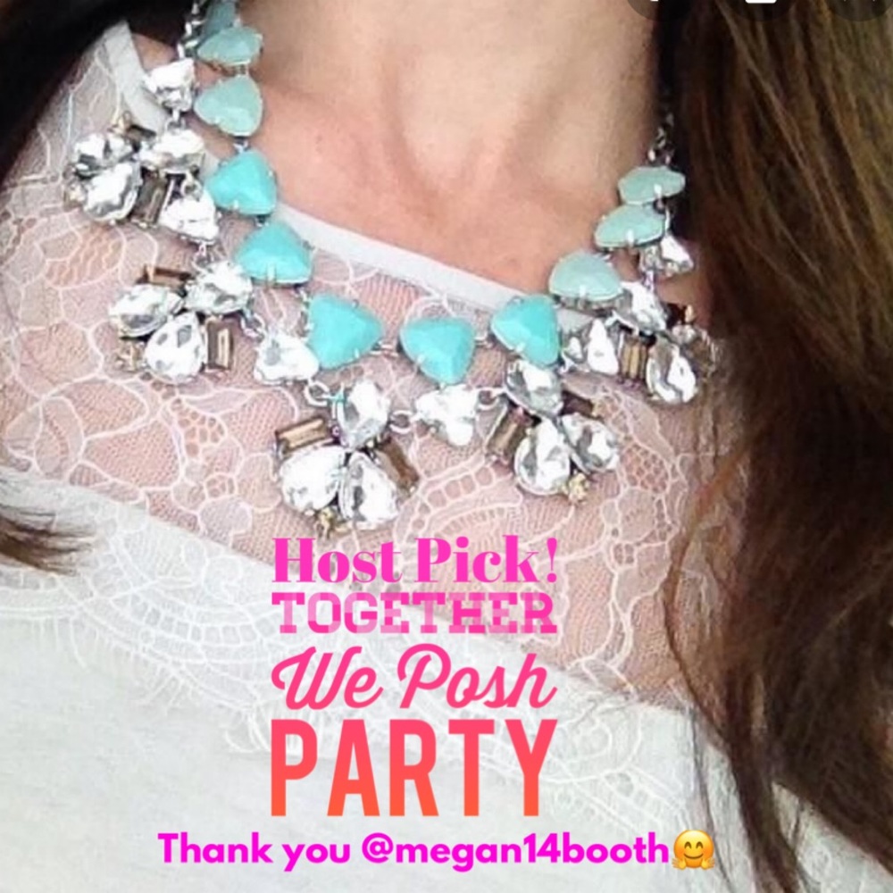 Stella & Dot | Retired Lila Crystal Jeweled Statement Necklace